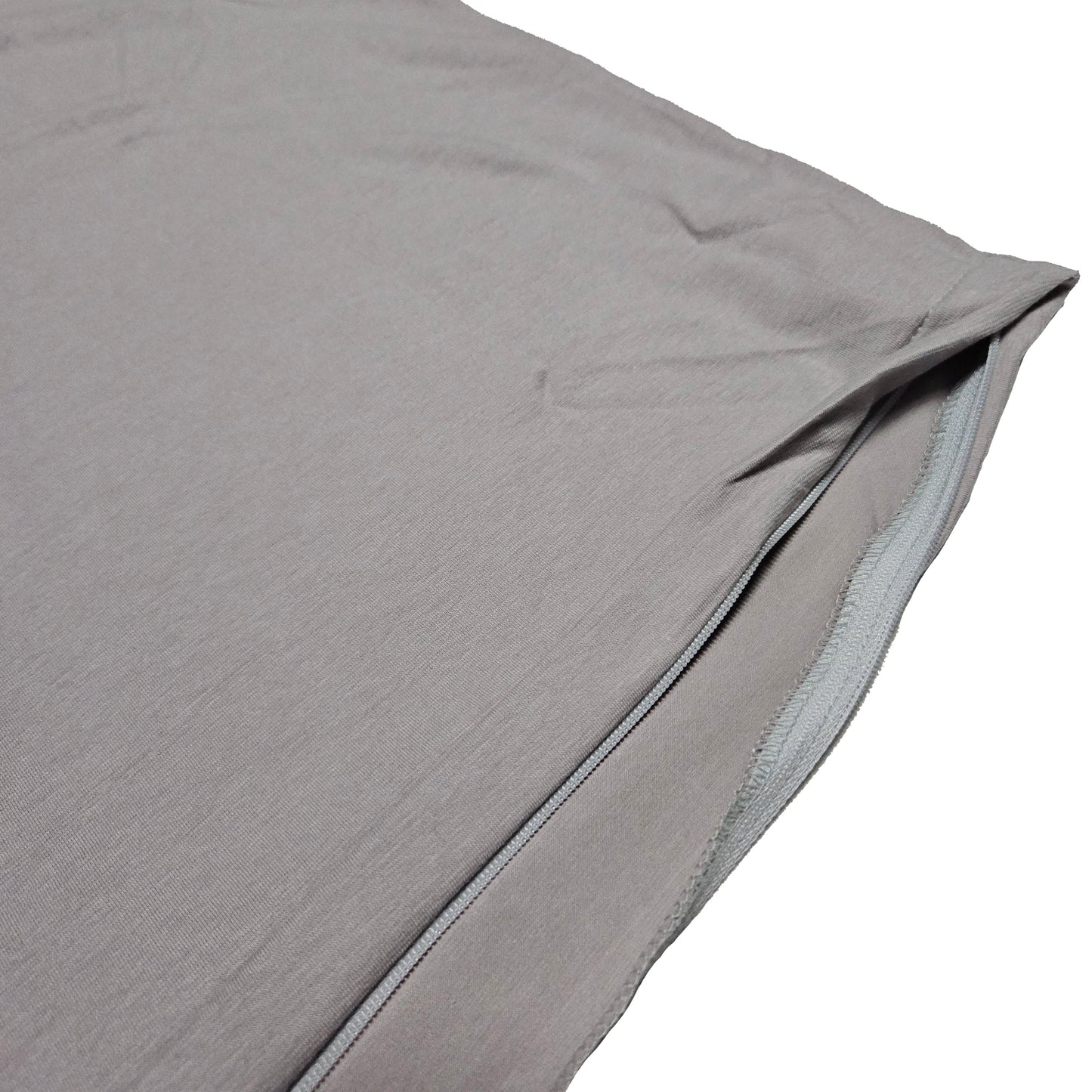 2er Set Nackenkissen Bezug 40x60 cm Elastic Jersey Nackenstützkissen Gesundheitskissen Kissenbezug Kissenhülle Kopfkissenbezug Macchiato Beige Hellbraun