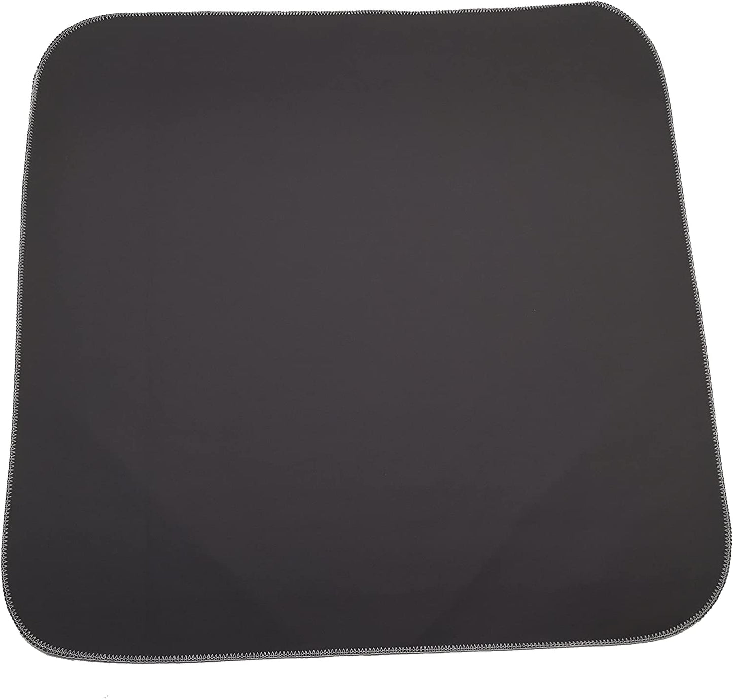 2er Set Inkontinenz Stuhlauflage 50 x 50 cm Sitzauflage Schutzauflage wasserdicht waschbar, Grau Kariert