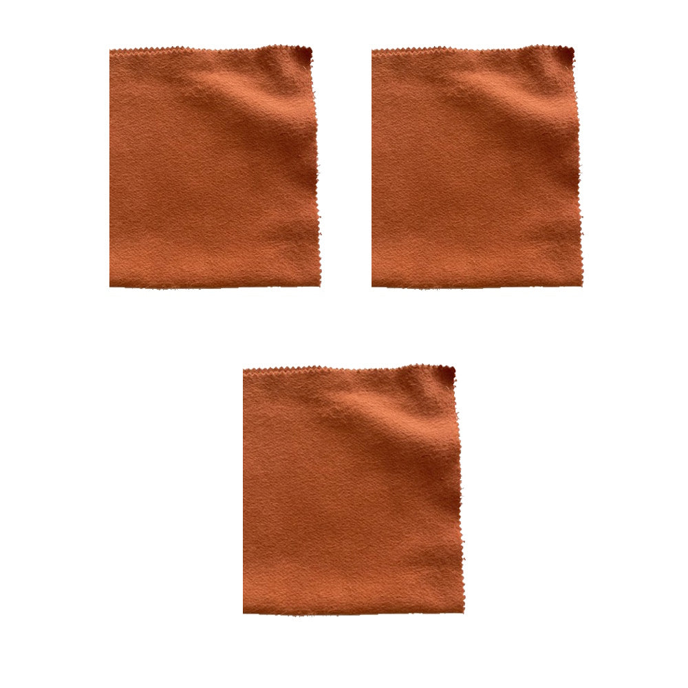 3er Pack Pflegetuch Pflegetücher Gold Silber Kupfer Messing Schmuck Poliertuch 30x35cm