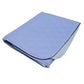 2er Set Matratzenauflage ca 75x90cm, Inkontinenzauflage, Blau, wasserdicht, waschbar - Saugvlies, Inkontinenzunterlage
